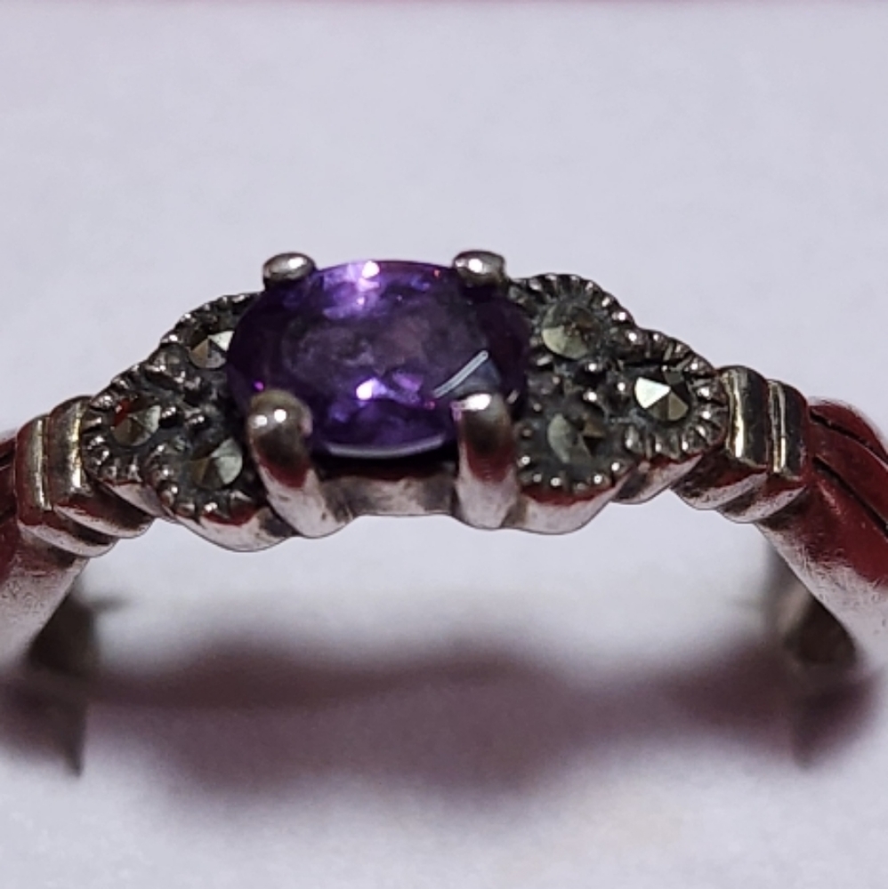 Sterling silver Amethyst Ring